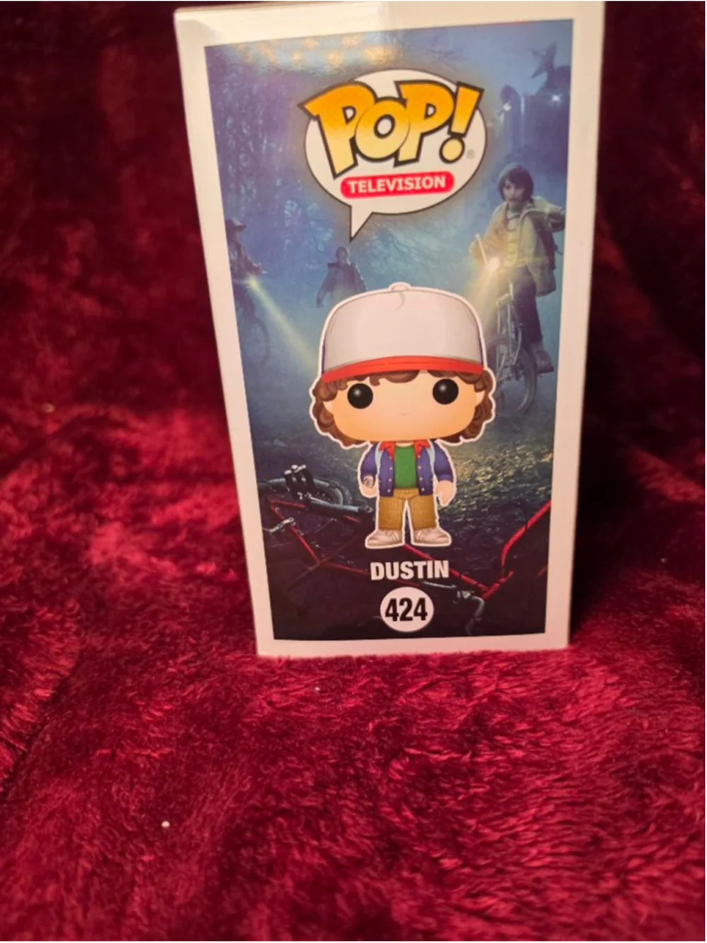 Funko Pop! #424 Stranger Things Dustin Action Figure